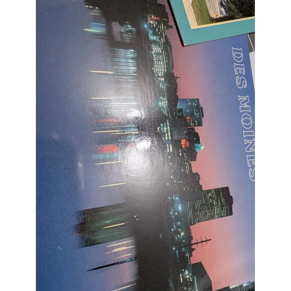 Des Moines Iowa City Post Cards Landscape lot of 5 unposted‎